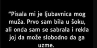 Pisala mi je ljubavnica mog muža…PRVO SAM BILA U ŠOKU A ONDA…