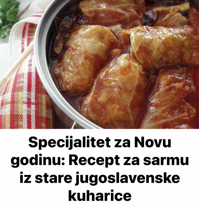 Specijalitet za Novu godinu: Recept za sarmu iz stare jugoslavenske kuharice
