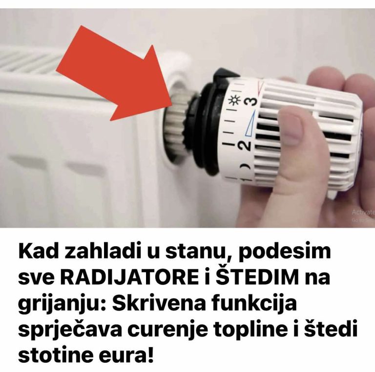 Kad zahladi u stanu, podesim sve RADIJATORE i ŠTEDIM na grijanju: Skrivena funkcija sprječava curenje topline i štedi stotine eura!