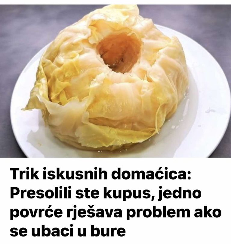 Trik iskusnih domaćica: Presolili ste kupus, jedno povrće rješava problem ako se ubaci u bure