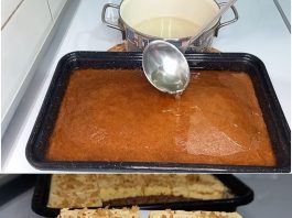 Recept za brzi griz kolač sa mjerom na čaše