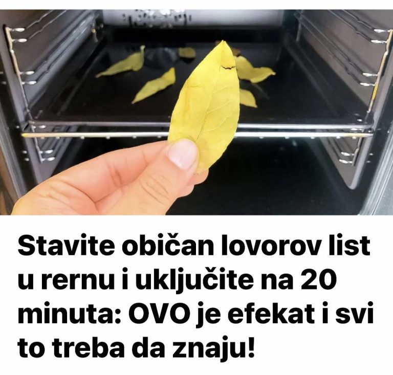 Stavite običan lovorov list u rernu i uključite na 20 minuta: OVO je efekat i svi to treba da znaju!