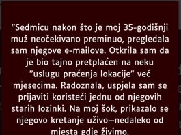 “Sedmicu nakon što je moj 35-godišnji muž neočekivano preminuo…”