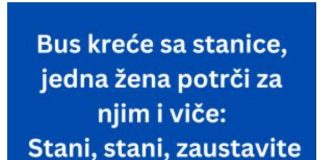 VIC DANA: Bus kreće sa stanice