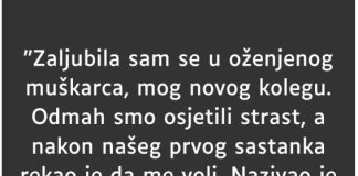 “Zaljubila sam se u oženjenog muškarca…”