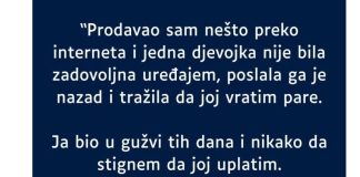 “Pr0davao Sam Nešto Preko Interneta…”