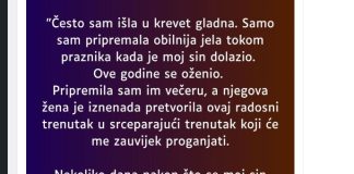 “Često sam išla u krevet gladna…”