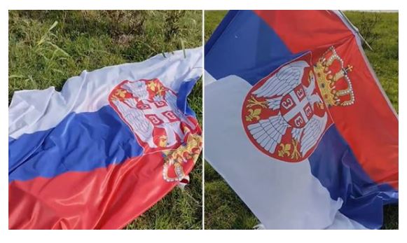 Hrvat, dok je šetao, našao zastavu Srbije na zemlji. Evo šta je uradio i kakvu je poruku poslao regionu. (VIDEO)