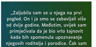 ZALJUBILA SAM SE U NJEGA NA PRVI P0GLED..