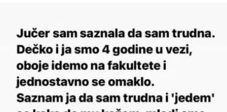 Ostala je TRUDNA i rešila je da KAŽE dečku ali ono ŠTO joj je REKAO nakon TOGA će PAMTITI dok je ŽIVA!