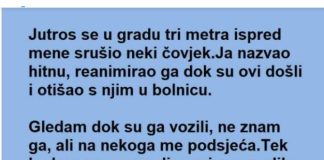 Spasio je Č0VEKA na ulici ali kada je SHVATI0 ko je 0N nije mogao da VERUJE da se ŽIVOT tako poigrao sa njim…