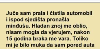 Čistila automobil i ispod sedišta pronašla minđušu ali pravi ŠOK je tek USLEDIO!