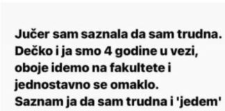Ostala je TRUDNA i rešila je da KAŽE dečku ali ono ŠTO joj je REKAO nakon TOGA će PAMTITI dok je ŽIVA!