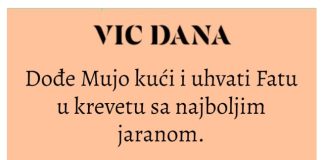VIC: Mujo uhvatio Fatu s najboljim jaranom