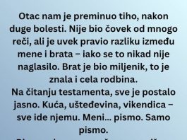 Novo „Muž mi je stradao mlad – a juče me ćerka rasplakala jednom rečenicom“