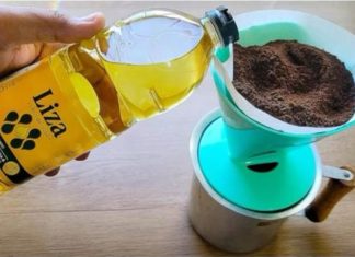 Uzmite obično ulje, ulijte ga u kafu i zapamtite ovaj savjet: Radim to svake godine i preporučujem svima!