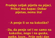Vic dana: Prodaje seljak pijetla