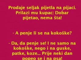 Vic dana: Prodaje seljak pijetla