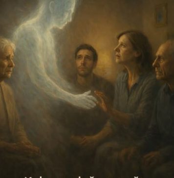 Kako duša preminule osobe dolazi da se oprosti od svojih voljenih.