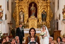 Šest sedmica nakon što je moj muž ostavio mene i našu novorođenu bebu usred snježne oluje, ušla sam na njegovo vjenčanje s jedinim što nikada nije očekivao da ću imati 😮 Šest sedmica nakon što je moj muž ostavio mene i našu novorođenu bebu usred snježne oluje, ušla sam na njegovo vjenčanje s jedinim što nikada nije očekivao da ću imati 😮 - featured image