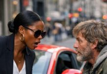 Crna poslovna žena ukorila je beskućnika koji je dodirnuo njezin automobil… sve dok nije primijetila njegovu narukvicu Crna poslovna žena ukorila je beskućnika koji je dodirnuo njezin automobil… sve dok nije primijetila njegovu narukvicu - featured image