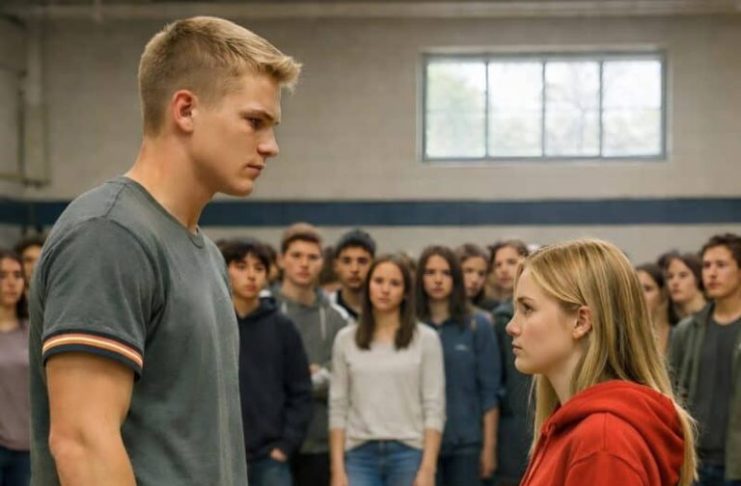 Školski nasilnik je ismijavao siromašnu učenicu pred cijelom školom i prijetio joj, ne sluteći ko je ona zapravo i šta će mu se dogoditi već u sljedećem trenutku. Školski nasilnik je ismijavao siromašnu učenicu pred cijelom školom i prijetio joj, ne sluteći ko je ona zapravo i šta će mu se dogoditi već u sljedećem trenutku. - featured image