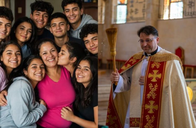 Mariju je muž sveštenik ostavio s 10-oro dece zbog mlađe devojke iz crkvenog hora: Deceniju kasnije dolazi na njen prag, a ono što mu je rekla pamtiće do groba Mariju je muž sveštenik ostavio s 10-oro dece zbog mlađe devojke iz crkvenog hora: Deceniju kasnije dolazi na njen prag, a ono što mu je rekla pamtiće do groba - featured image