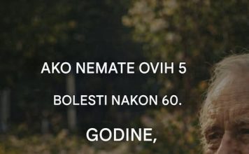 Ako doživite 60 godina bez ovih 5 bolesti, imate velike šanse da doživite 100! … Ako doživite 60 godina bez ovih 5 bolesti, imate velike šanse da doživite 100! … - featured image