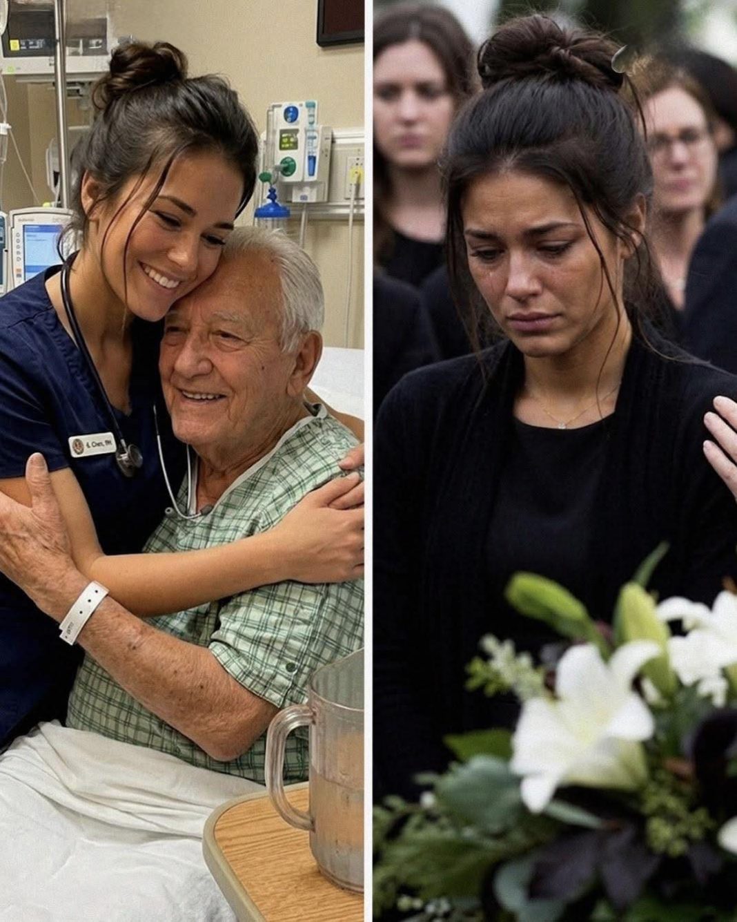 Medicinska sestra je ostala poslije smjene da pravi društvo umirućem pacijentu — a njegova sahrana joj je zauvijek promijenila život. - featured image