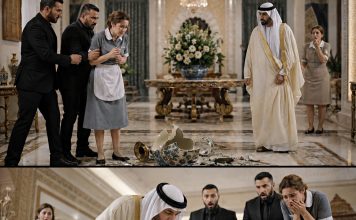 Jednostavna sobarica — Ukrajinka — slučajno je razbila omiljenu starinsku vazu arabskog šeika. Straža je već bila spremna da je izbaci napolje, ali milijarder je prišao bliže, pogledao komade i učinio nešto zbog čega su svima u sobi pali vilice… 😲😲😲 Jednostavna sobarica — Ukrajinka — slučajno je razbila omiljenu starinsku vazu arabskog šeika. Straža je već bila spremna da je izbaci napolje, ali milijarder je prišao bliže, pogledao komade i učinio nešto zbog čega su svima u sobi pali vilice… 😲😲😲 - featured image