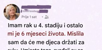 Imam još šest meseci života i upravo sam donela odluku koju mi deca nikada neće oprostiti Imam još šest meseci života i upravo sam donela odluku koju mi deca nikada neće oprostiti - featured image