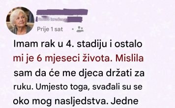 Imam još šest meseci života i upravo sam donela odluku koju mi deca nikada neće oprostiti Imam još šest meseci života i upravo sam donela odluku koju mi deca nikada neće oprostiti - featured image