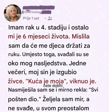 Imam još šest meseci života i upravo sam donela odluku koju mi deca nikada neće oprostiti Imam još šest meseci života i upravo sam donela odluku koju mi deca nikada neće oprostiti - featured image