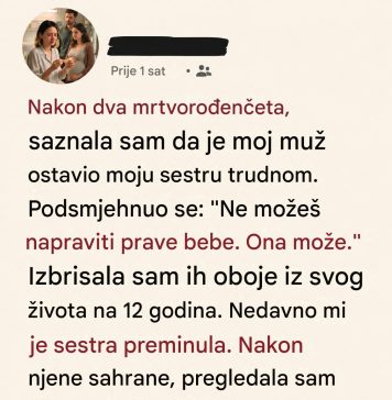 „Ne možeš da rodiš pravo dete. Ona može.” – Istina koja je uništila našu porodicu „Ne možeš da rodiš pravo dete. Ona može.” – Istina koja je uništila našu porodicu - featured image