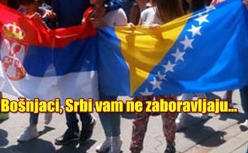 PORUKA SRBINA: “Bošnjaci, Srbi vam ne zaboravljaju da ste…”